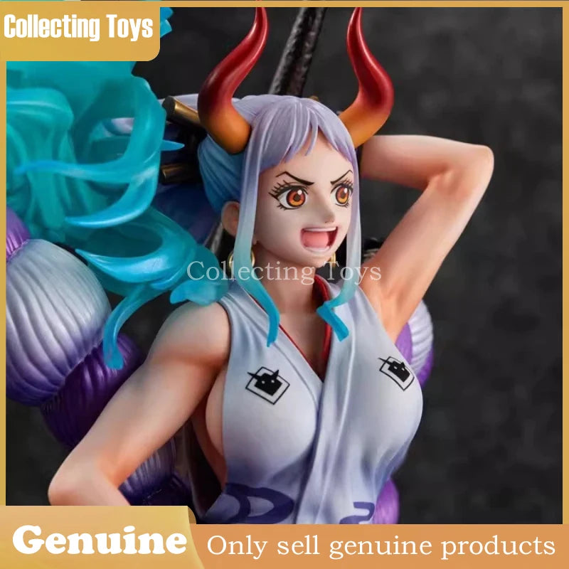 Genuine Original Bandai Megahouse One Piece Yamato Pvc Action Figure Doll Collection Model Toys For Girl Gift Collectible Statue