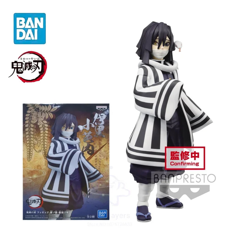 Bandai Original Kimetsu No Yaiba Anime Figure Vol.15 Iguro Obanai Action Figure Collectible Model Ornaments Toys Birthday Gifts