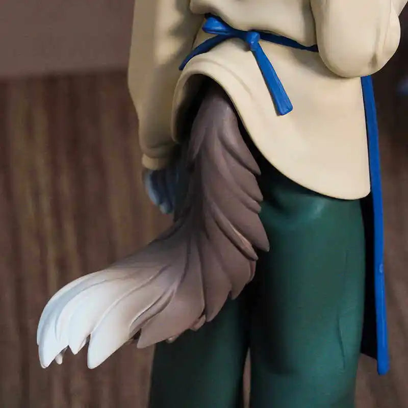22cm Cafe Rest Tea Dog Eating Tasting Officer Action Figure PVC Handmade Ornament Cute Popularity Healing Gift for Collectors
