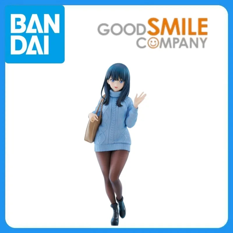 In Stock Genuine Good Smile Company Gridman Universe Takarada Rikka Pop Up Parade Date Style Ver L Anime Cartoon Model Toys