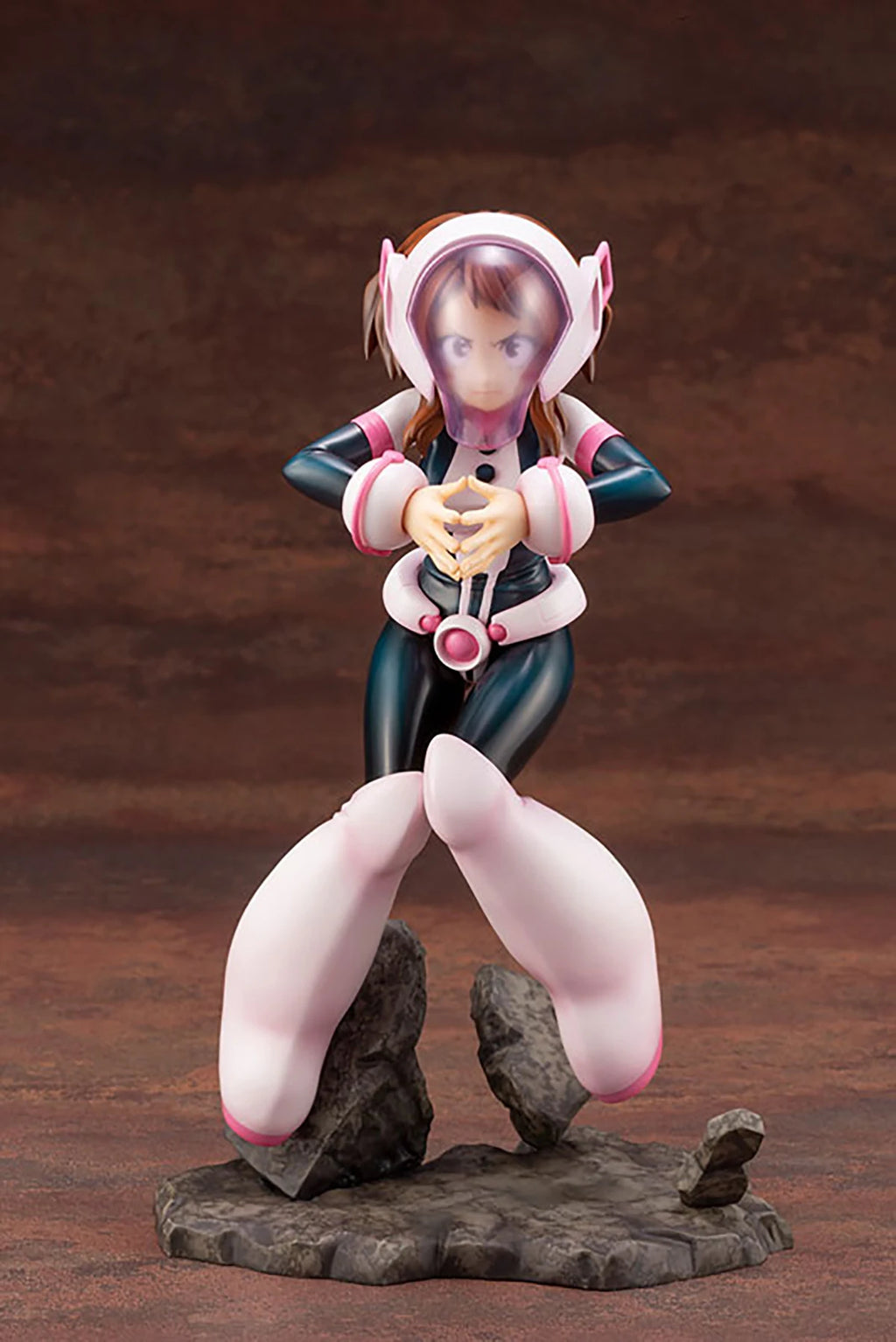 Original Genuine Kotobukiya Prepainted ARTFX J Boku No Hero Academia Uraraka Ochaco 1/8 H=21cm Anime Character Figure Decoration