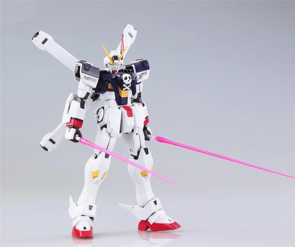 BANDAI Original Genuine MG94 1/100 Crossbone Gundam X-1 Full Cloth Action Figure Assembly Model Toys Collectible Model Ornaments