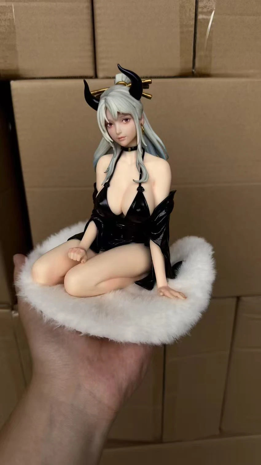 17 см Ямато Аниме Фигурка Едно парче Ямато Фигурки Три Цвета Секси Момичета Статуя Модел Колекция Декорация на Стая Играчка Детски Подаръци