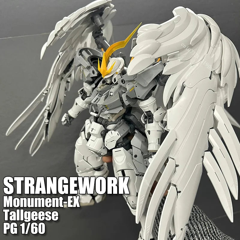 In Stock STRANGEWORK Monument-EX Tallgeese PG 1/60 OZ-00MS Tallgeese F Toys Assembly Model Kits Anime Action Figure Gifts