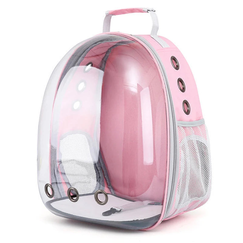 Cat Pet Carriers Dog pet backpacks portable transparent space capsules Soft Side Backpack  Travel Bags Outgoing cat supplies