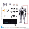 New Genuine Hiya 1/12 Robocop Mechanical War Machine Action Figure In Stock