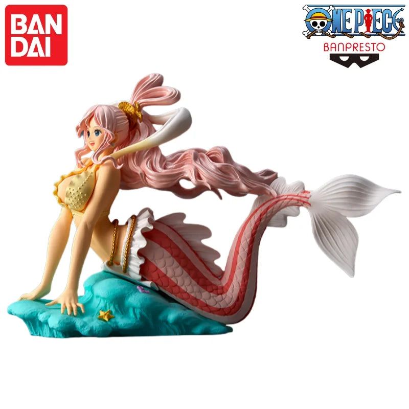 In Stock Bandai Banpresto Original One Piece Glitter Glamours Shirahoshi Boa Hancock Nami Robin Vivi Model Doll Brand New Boxed
