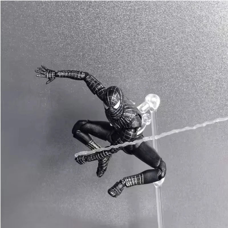 Marvel Comics Spider-Man 3 Hero No Return Toby Maguire Black Suit Peter Parker Action Figure Toy Collectible Model Gift
