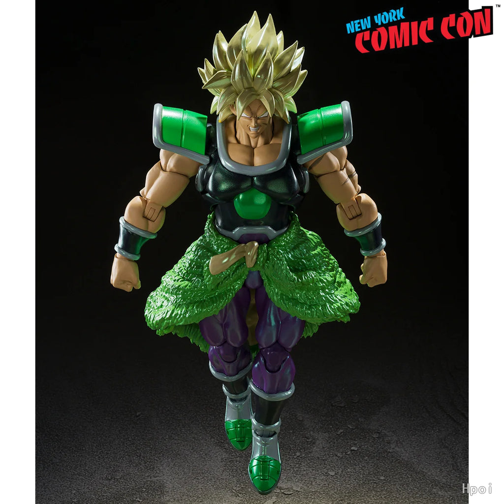 Bandai Original S.H.Figuarts Series SUPER SAIYAN BROLY -Exclusive Edition- New York Comic-Con 2022 Launches Souvenirs Toy Model
