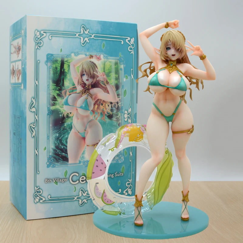 22cm Vertex Originals Elf Village Fifth Villager Kukuru Anime Girl Figure Chizuru Mizuhara/Succubus Titi Action Figure Model Toy