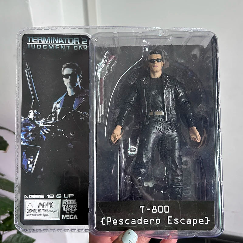 NECA The Terminator T-800 T-1000 Endoskeleton PVC Action Figure Collectible Model Toy 7 Types 18cm