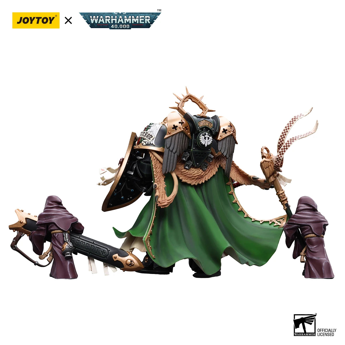 JOYTOY 1/18 Action Figure Warhammer 40K Dark Angels Primarch Lion El‘Jonson Anime figures Toys Model