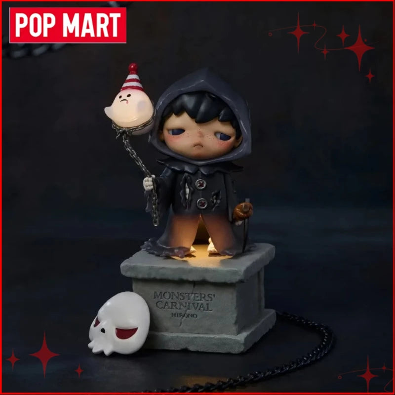 Echtes POP MART Hirono MONSTERS KARNEVAL V10 Serie Blind Box Anime Figur Sammlung Ornamente Halloween Geschenke