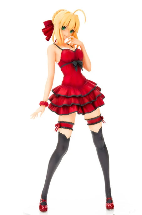 1/6 Anime fate/Extra CCC saber Kit kawaii Resin GK DIY White Assembly GK Model Statue Toys doll Collection Gifts