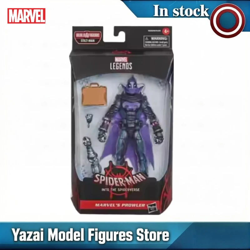 Original Marvel Legends Series SPIDER-MAN INTO THE SPIDER-VERSE MARVEL'S PROWLER Action Figure Model Toys Gift Collection