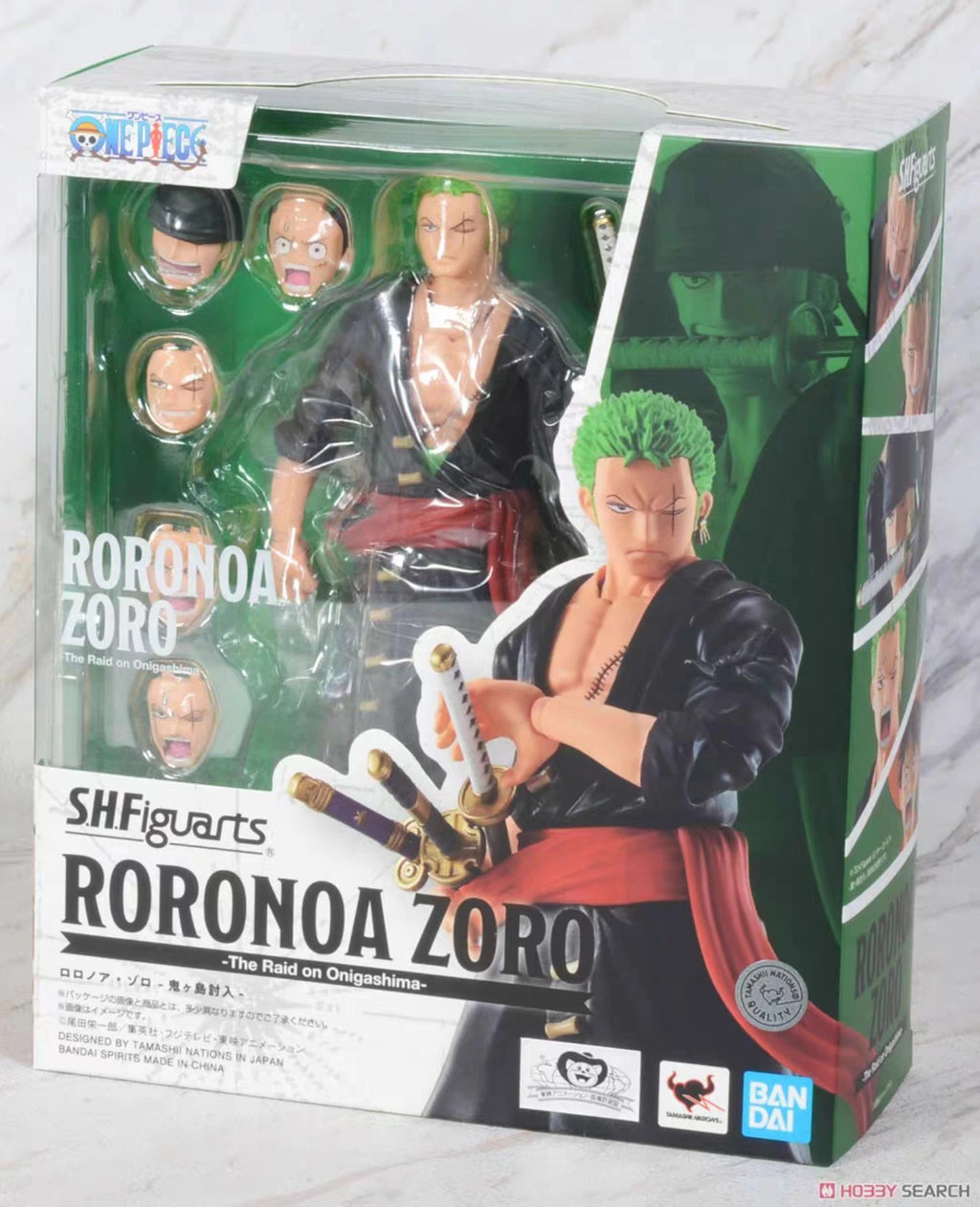 100%Original Bandai in Stock One Piece S.H.Figuarts SHF Sanji / Luffy / Zoro / Yamato The Raid on Onigashima Anime Figures Model