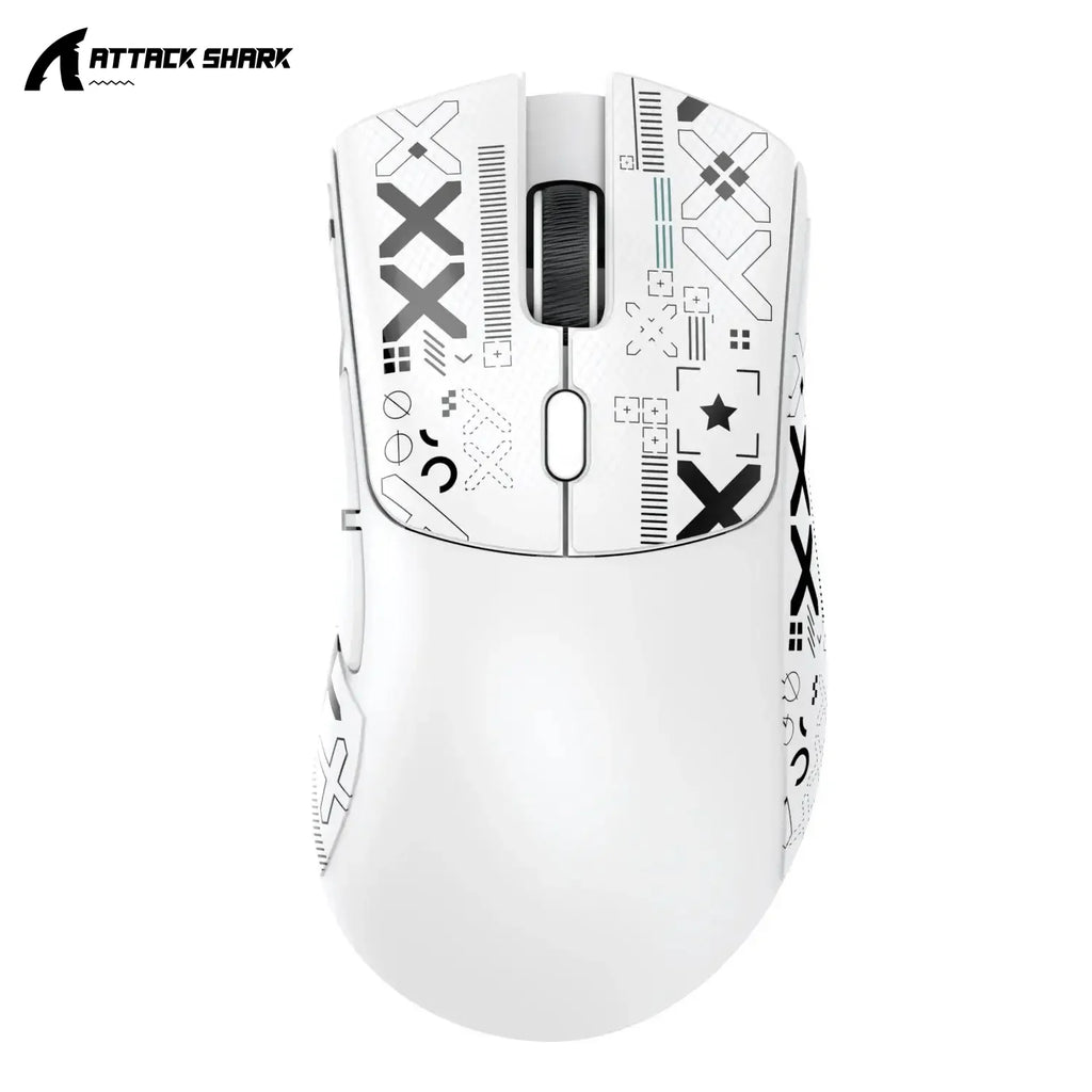 Attack Shark R1 X11 Wireless Gaming Mouse, 18K DPI PAW3311, Tri-Mode Bluetooth/2.4GHz/Wired, Lightweight, Macro Gaming Mouse