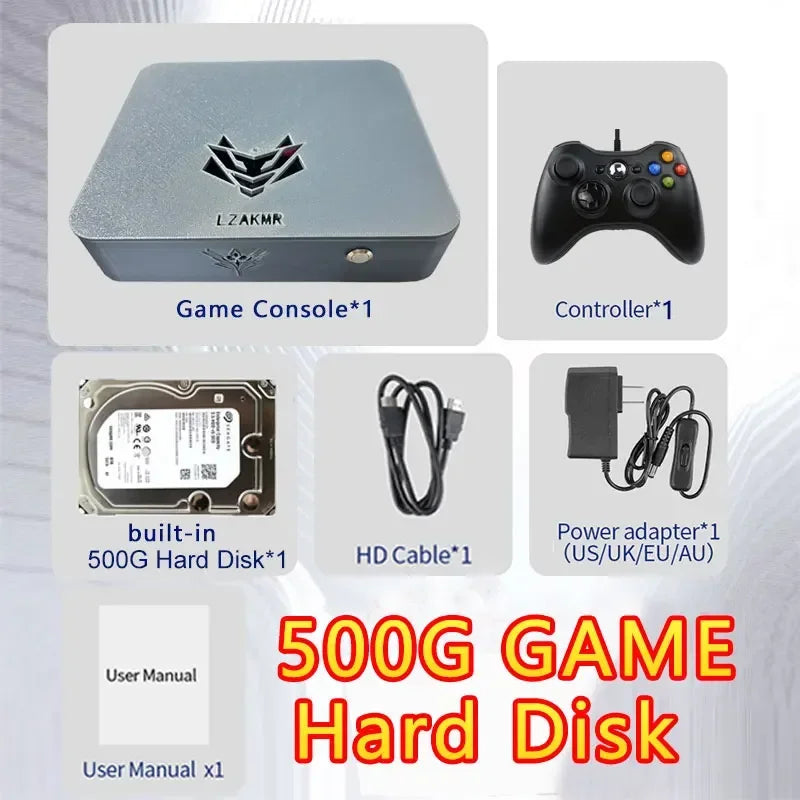 Ultimate Gaming Experience  AK1 I5-6600 Game Box Windows11 2TB Games System with 70000+ Games Support PS2/PS3/WII/SS/GAMECUBE