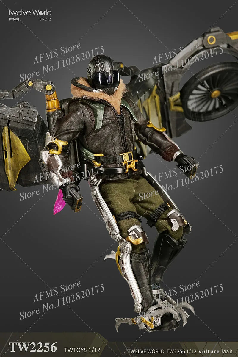 TWTOYS TW2256 1/12 Scale Collectible Figure Vulture Warrior The Amazing Spider-Man Villain Full Set 6Inch Men Soldier Model Toys