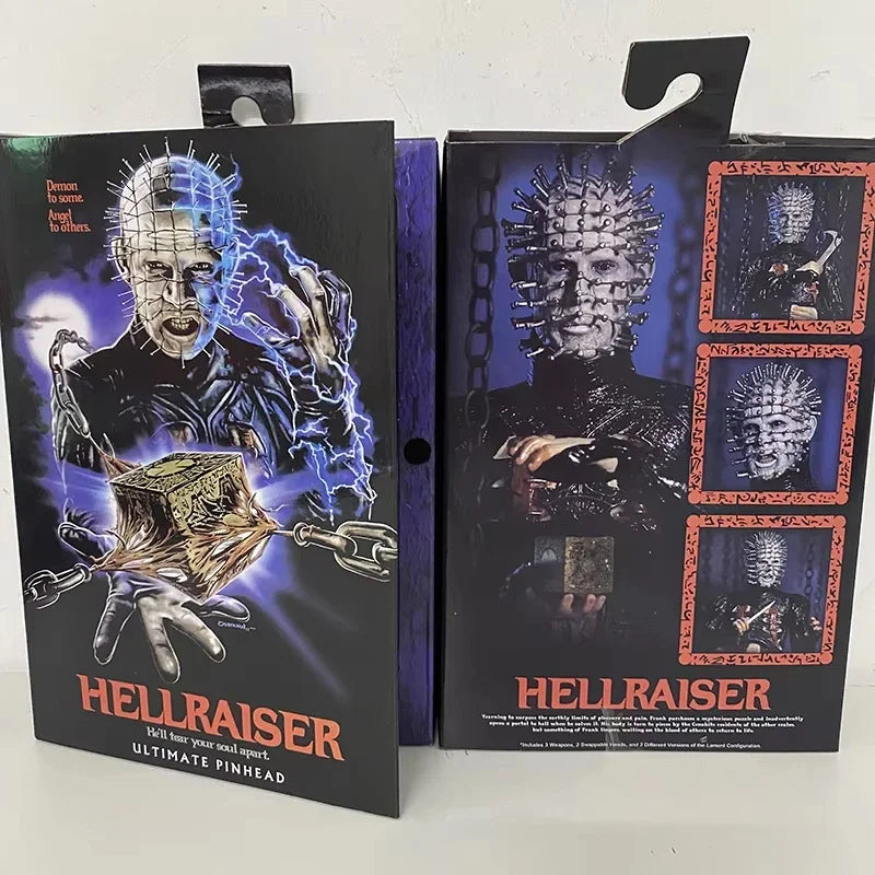 NECA Hellraiser Pinhead Action Figure "He'll Tear Your Soul Apart" Ultimate PVC Movable Collection Toy Birthday Gifts