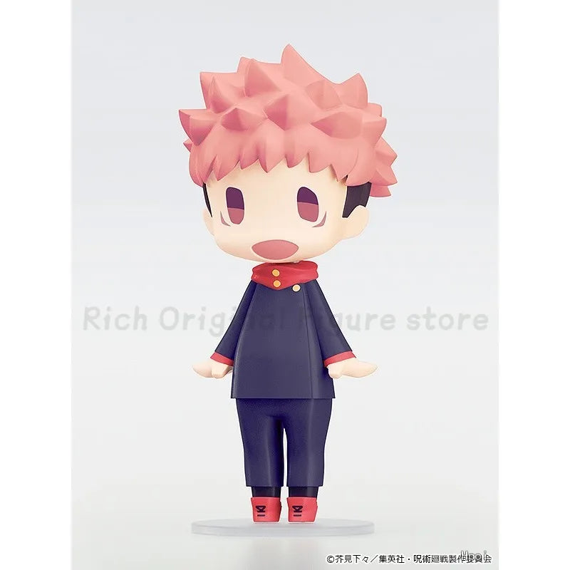 【In Stock】Original GSC HELLO! GOOD SMILE Jujutsukaisen YUJI ITADORI Anime Figure Model Toys Ornaments