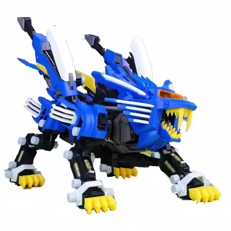 In Stock Anime Zoids Bt Model Js003 Long Toothed Lion 1:72 Mechanical Beast Action Figure Collect Toy Model Holiday Gifts