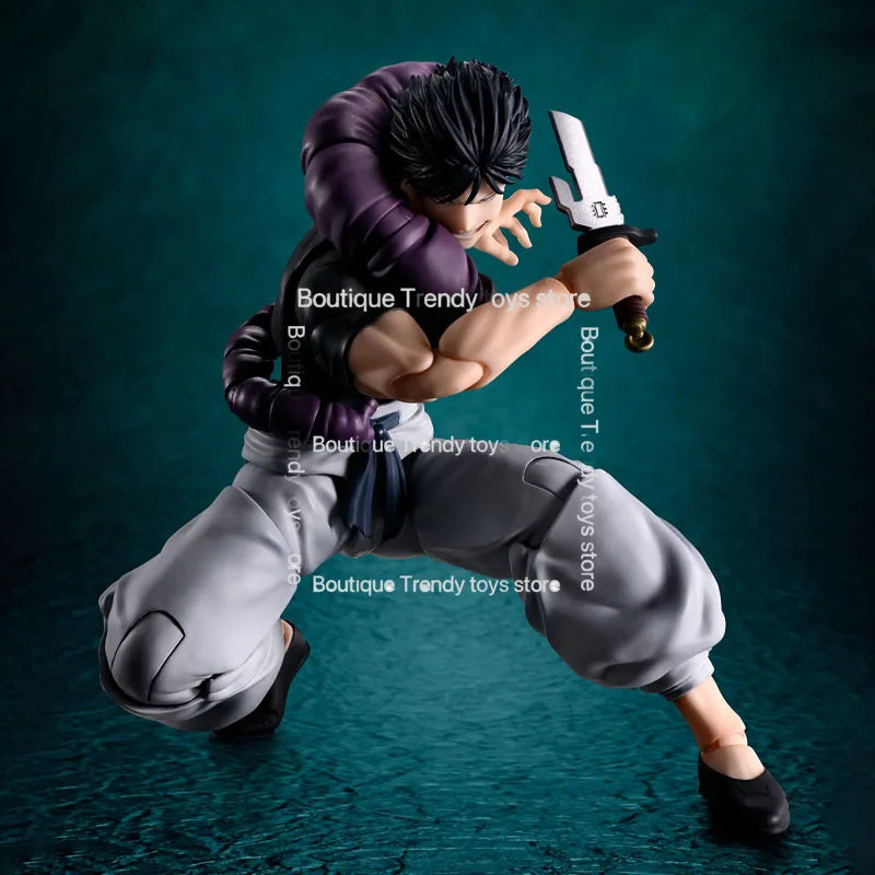 In Stock BANDAI Original S.H.Figuarts JUJUTSU Toji Fushiguro Satoru Gojo SHF Action Figure Model Gift for Kid Foam Box Packaging