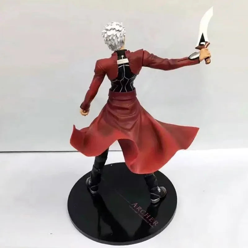 Fate/EXTRA Emiya Shirou Archer Gilgamesh Mumei Ver. PVC Action Figure Toys Saber Alter Archer Blade Sword