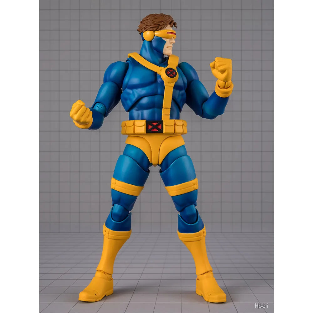 100% Authentic In Stock Genuine Bandai S.H.Figuarts Marvel Cyclops (Game Version) Action Figure Collection Model Toy