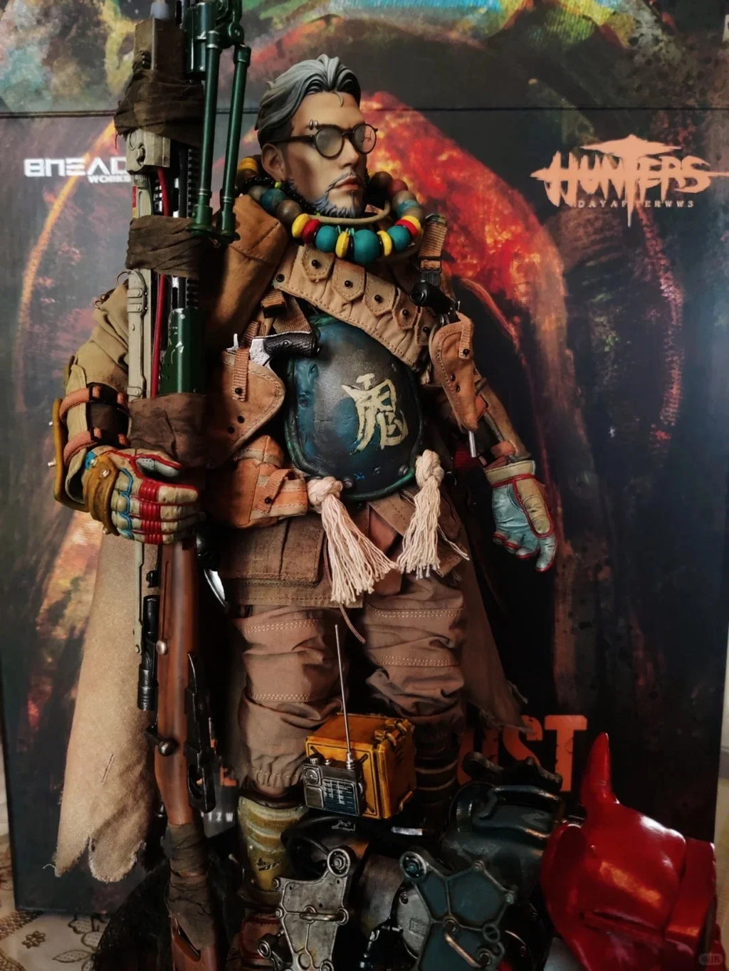 In Stock New  White Ghost Blitzway Bw-Ums 11801 Hunter 1/6 Action Figure After The Third World War Precious Collection Value Toy