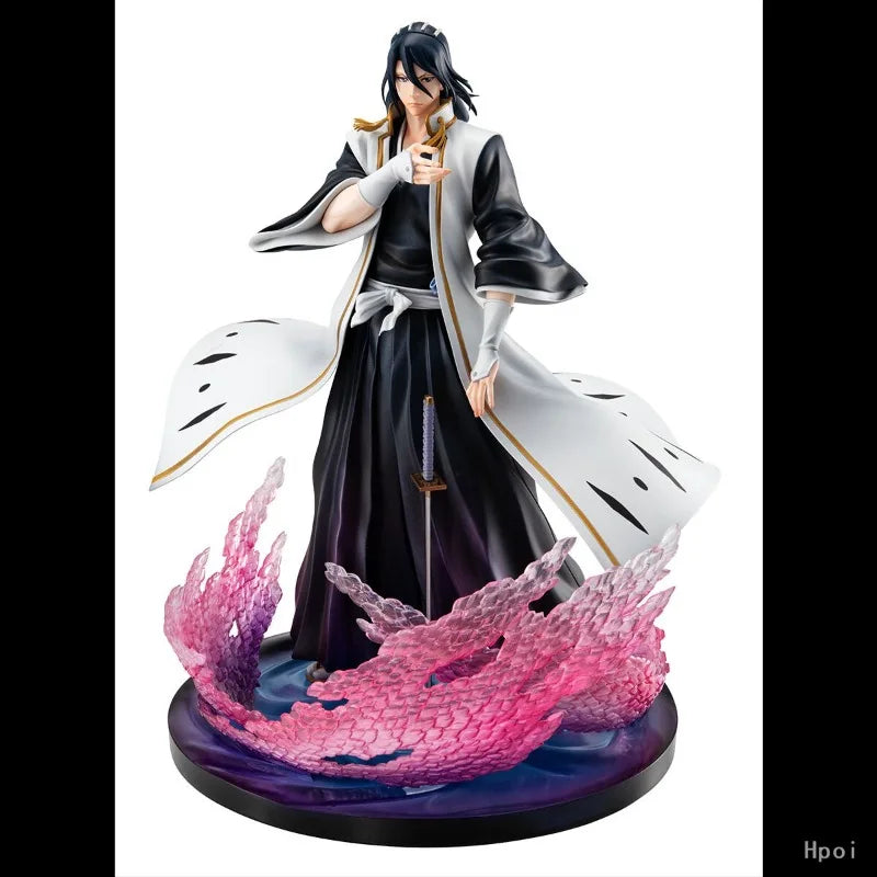 -In Stock Original MegaHouse BLEACH Kuchiki Byakuya Thousand Years of Blood War Anime Figure Model Gift Toys Collect
