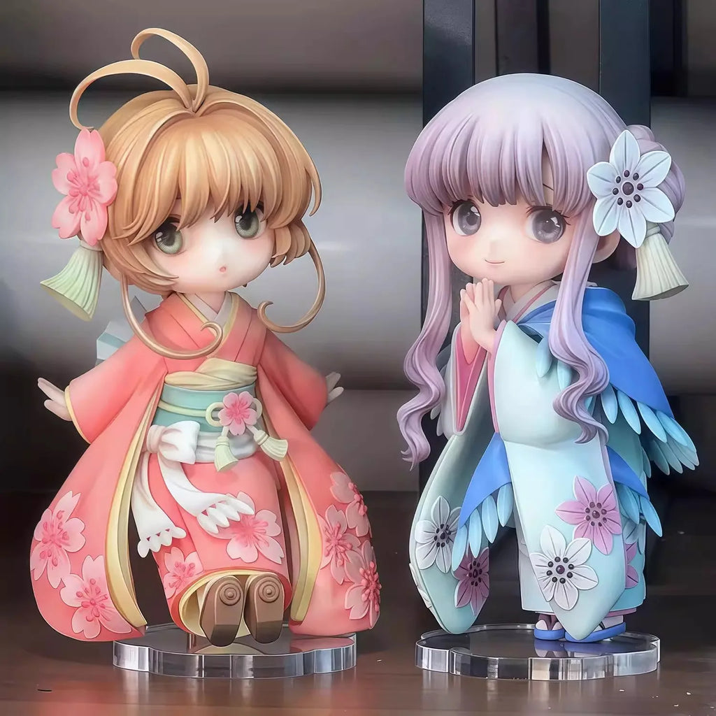 2026 New Cardcaptor Sakura Anime Figures KINOMOTO SAKURA Figure Tomoyo Daidoji 5cm Cute Toys Girl Room Ornament Festival Gift