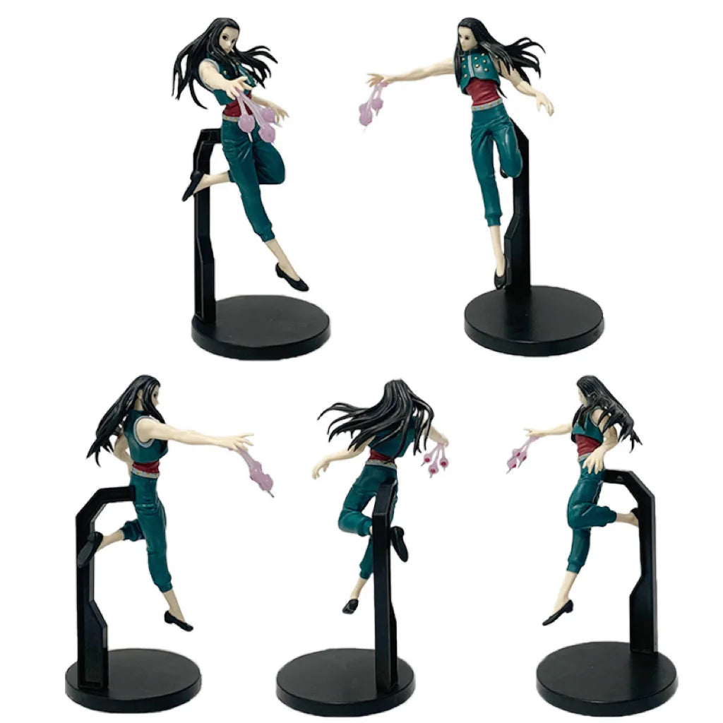 Anime HUNTER×HUNTER VIBRATION STARS Figur Illumi Zaoldyck Actionfigur PVC Spielzeug Geschenksammlung Hobbys Puppen Schreibtischdekoration