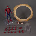 Mafex 241 Spider-Man No Way Home Articulated Action Figure Collectible Model With Replaceable Heads Hands 15.5cm For Marvel Fans