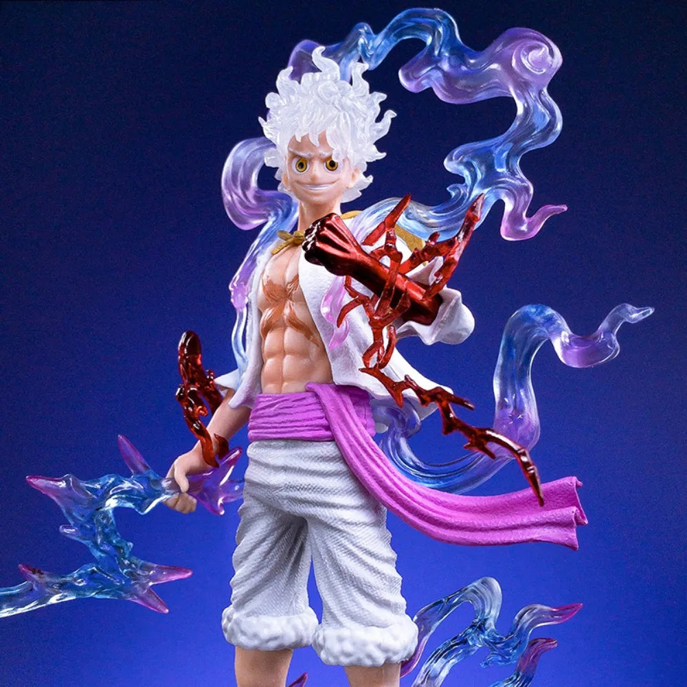 21cm One Piece Anime figure Luffy GEAR 5 Figurine Nika Luffy Sun God Action Figures Collectible Model Toys Gift