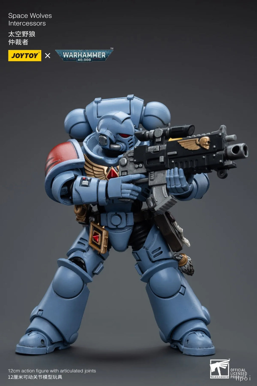 【SF】JOYTOY 1/18 Action Figures Warhammer 40K Space Wolves Intercessors  Anime Model Gifts  Collection