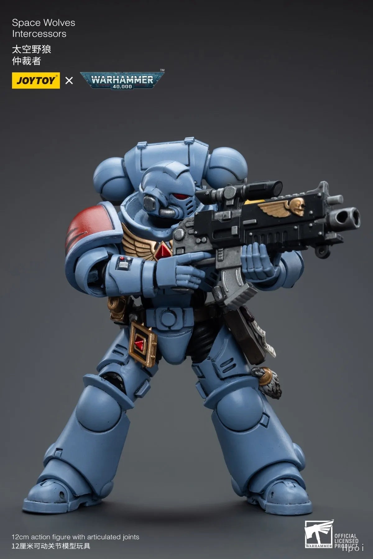 【SF】JOYTOY 1/18 Action Figures Warhammer 40K Space Wolves Intercessors  Anime Model Gifts  Collection