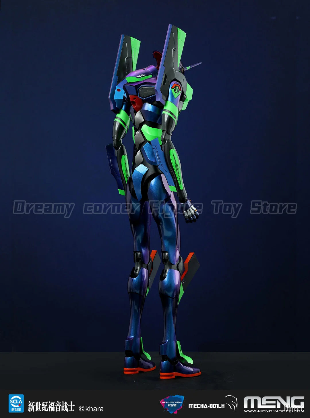 【In Stock】Original MENG Model Mecha-001LH EVA TEST TYPE-01 Ver.1.5 Iridescent Pre-colored Edition MECHA Assembly Toy Model