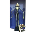 The Nightmare Before Christmas Jack Skellington Action Figure 12 Face Jack Jack Chair Special Version Model Toy Hallowen Present