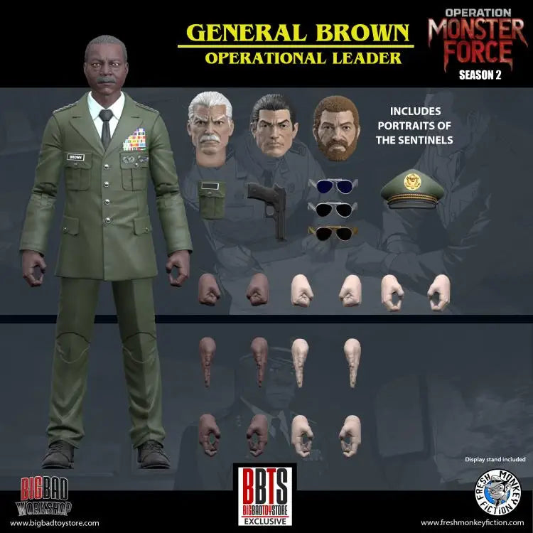 Genuine 16cm Fresh Monkey 1/12 Monster Force Season 2 Sleepwalker Customized Donner 6 Inch Collectible Model Toy Action Figure