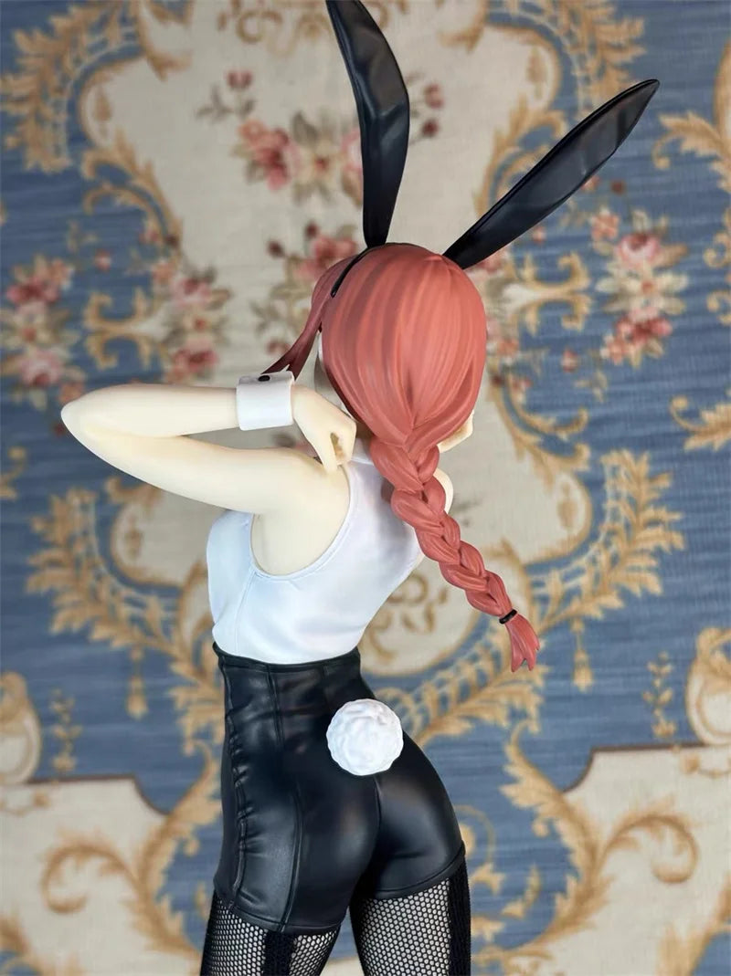 Keine Box, Aktionspreis 2024, japanische Original-Anime-Figur Makima Bunny Ver., Actionfigur, Sammlermodell, Spielzeug für Jungen