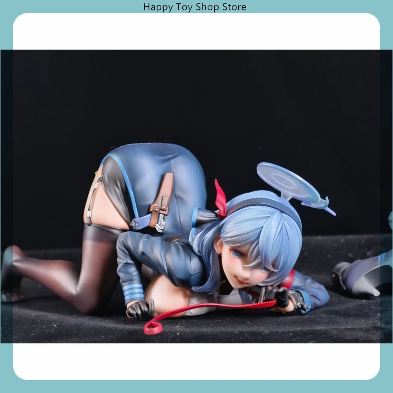 2 Styles Blue Archive Amau Ako Kneeling & Standing Pose Anime Figure Set Collectible Statue Desktop Decoration Gift