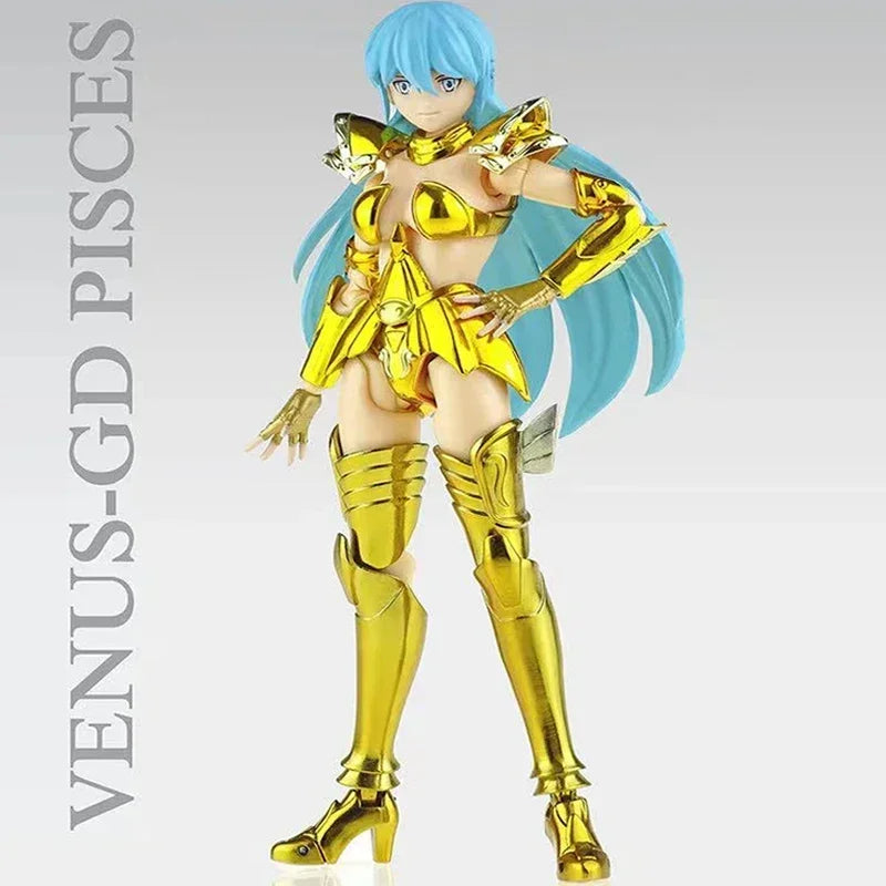 Female Pisce Arie Scorpio Aquariu 15cm Model Great Toys GT Saint Seiya Myth Cloth Knights of the Zodiac sex girl Action Figure