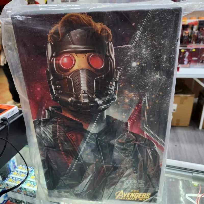 Original Hottoys Ht Mms539 Anime Figure Chris Pratt Star Lord Peter Quill Star Lord 3.0 Model 1:6 Full Set Collection Model