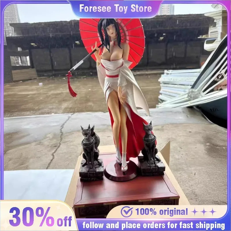 In Stock 60cm Anime NARUTO Figures Hyuga Hinata Action Figurine Ver. GK PVC Figure Statue Collection Model Toys for Kids Gifts