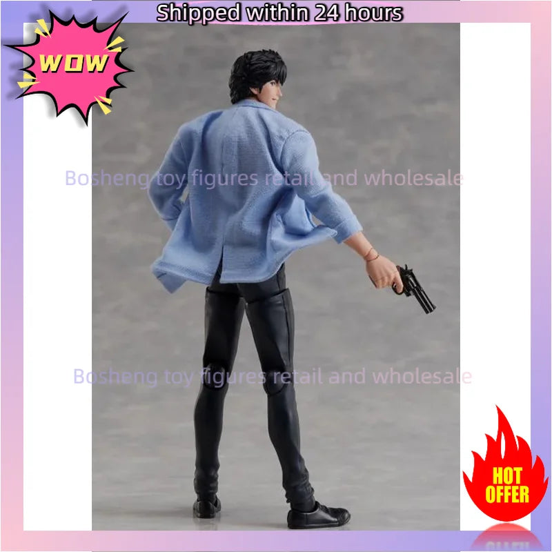 Original Aniplex BuzzMod Ryo Saeba City Hunter Ryo Saeba In Stock Anime Action Collection Figures Model Toys