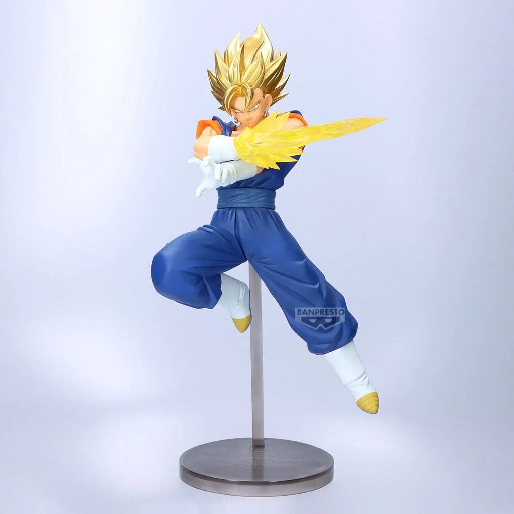 Original BANPRESTO Gogeta VEGITO DRAGON BALL Z DOKKAN BATTLE Anime Figure PVC 10TH ANNIVERSARY FIGURE Model Collector