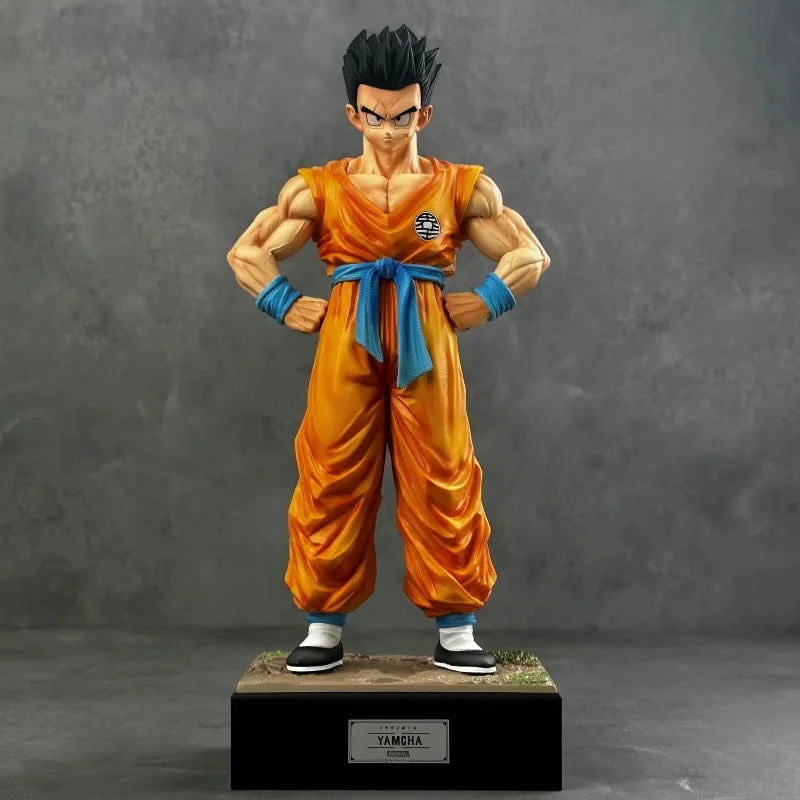 30cm Anime Yamcha Figuras Dragon Ball Z Decoration Model VF Yamcha Action Figure GK Infinity Z Fighters Serie PVC Collection Toy
