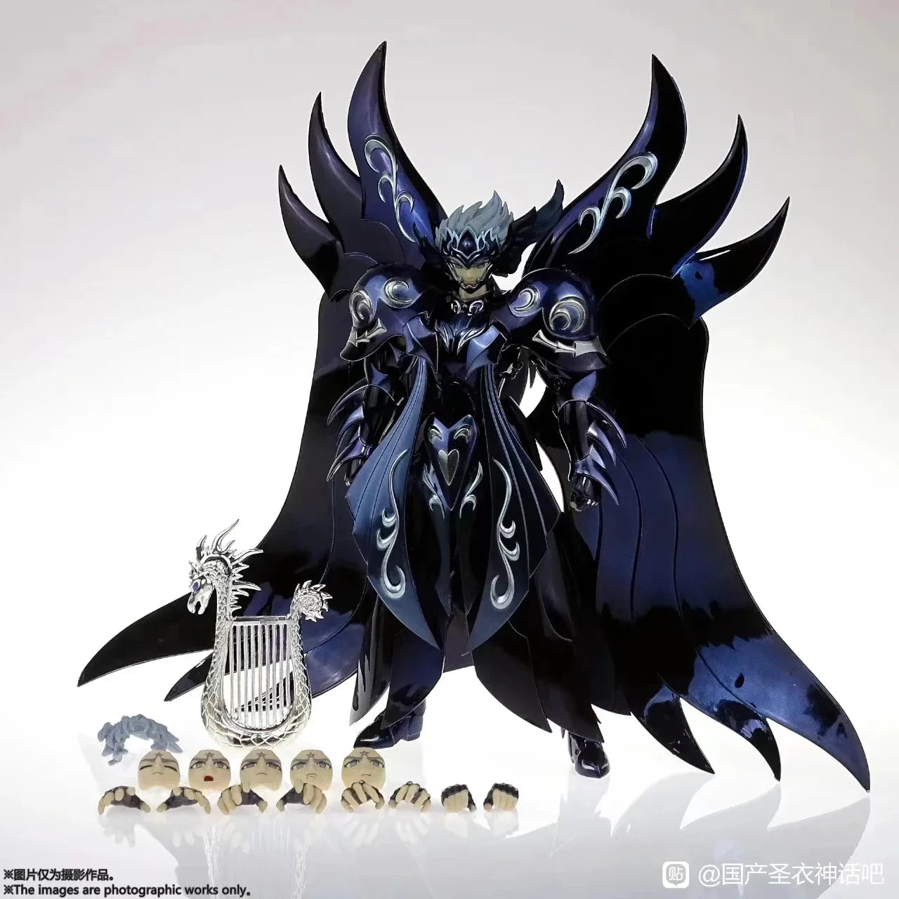 JM.MST Model Saint Seiya Myth Cloth EXM/EX Metal Hades Thanatos God of Death Knights of The Zodiac Action Figure In Stock