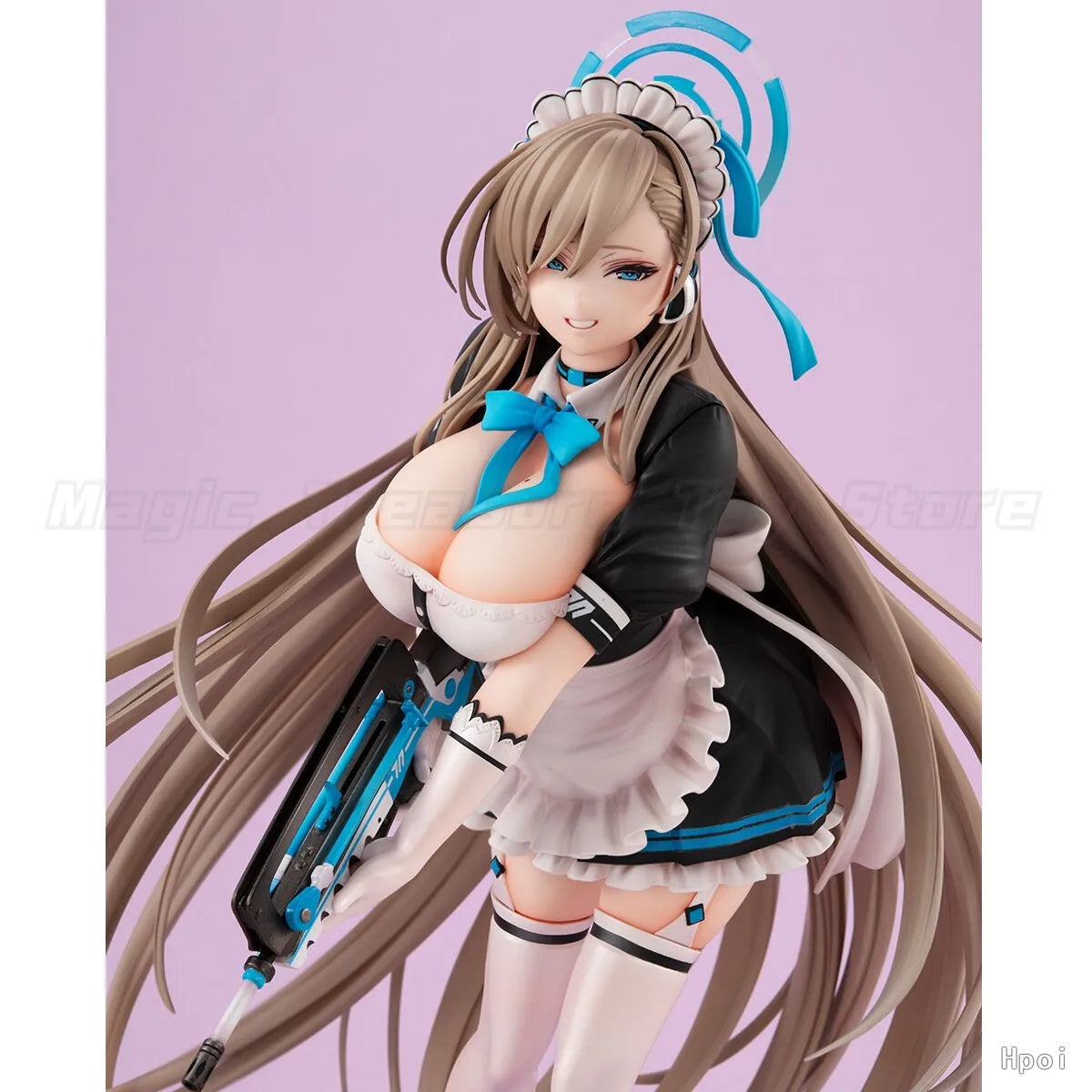 【In Stock】Original MegaHouse Lucrea Blue Archive Ichinose Asuna 1/7 Scale Figure Toy Collection